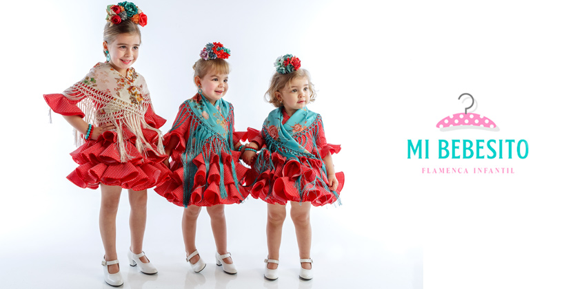 Mibebesito tienda online flamenca infantil