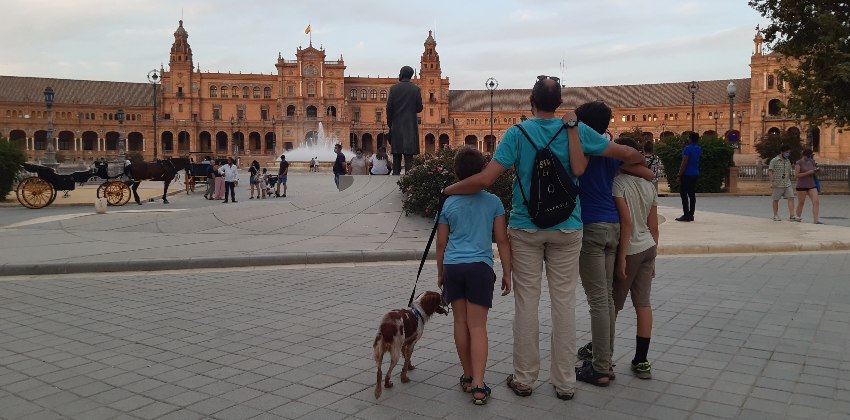 Gymkhana cultural para familias en el Parque de María Luisa | Sevilla con los peques