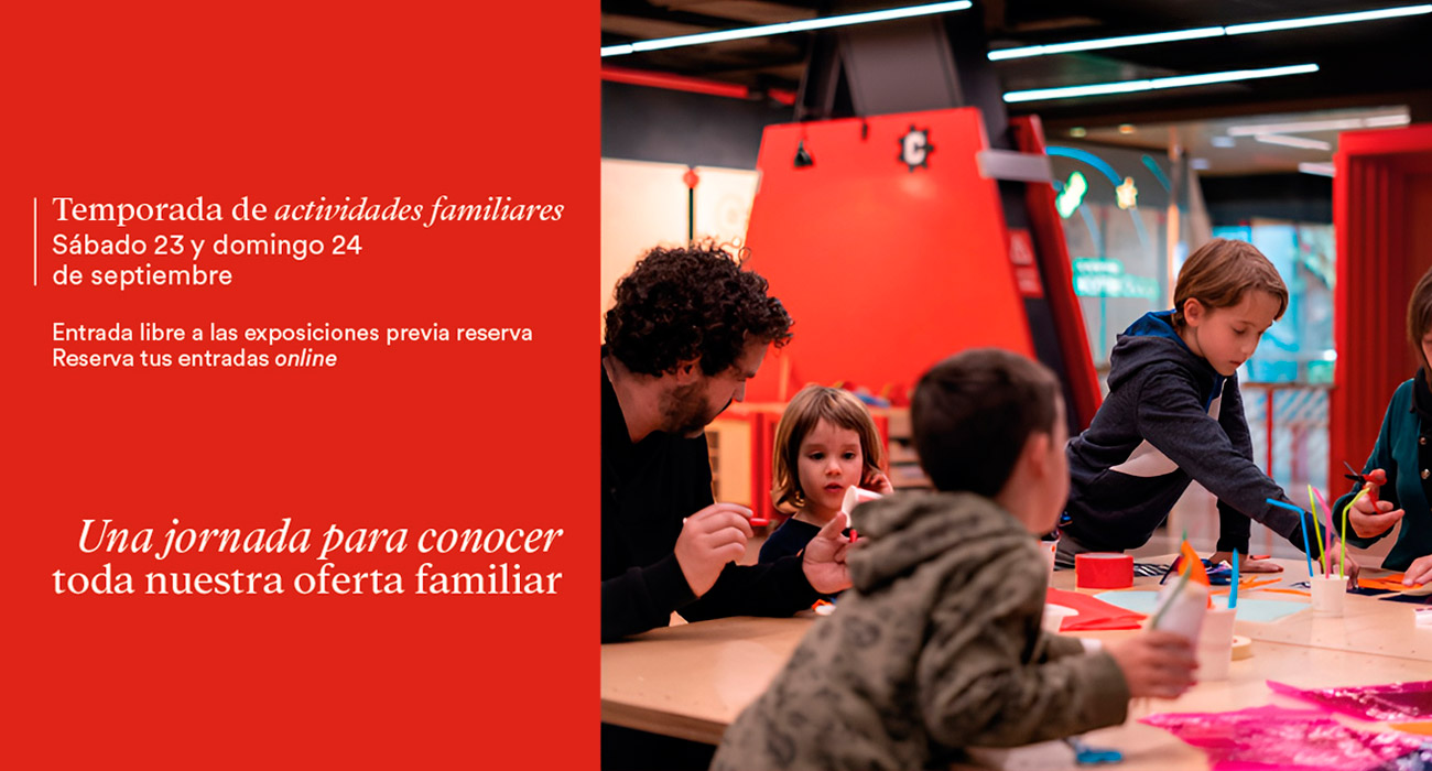 Programación de actividades familiares con una Jornada de puertas abiertas para familias |  Sevilla con los peques