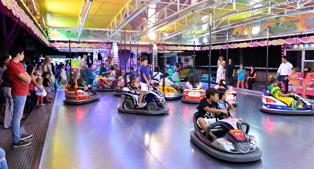 atracciones de la Feria de Tomares | Sevilla con los peques 