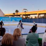 Pista patinaje sobre hielo en Lagoh | Sevilla con los peques